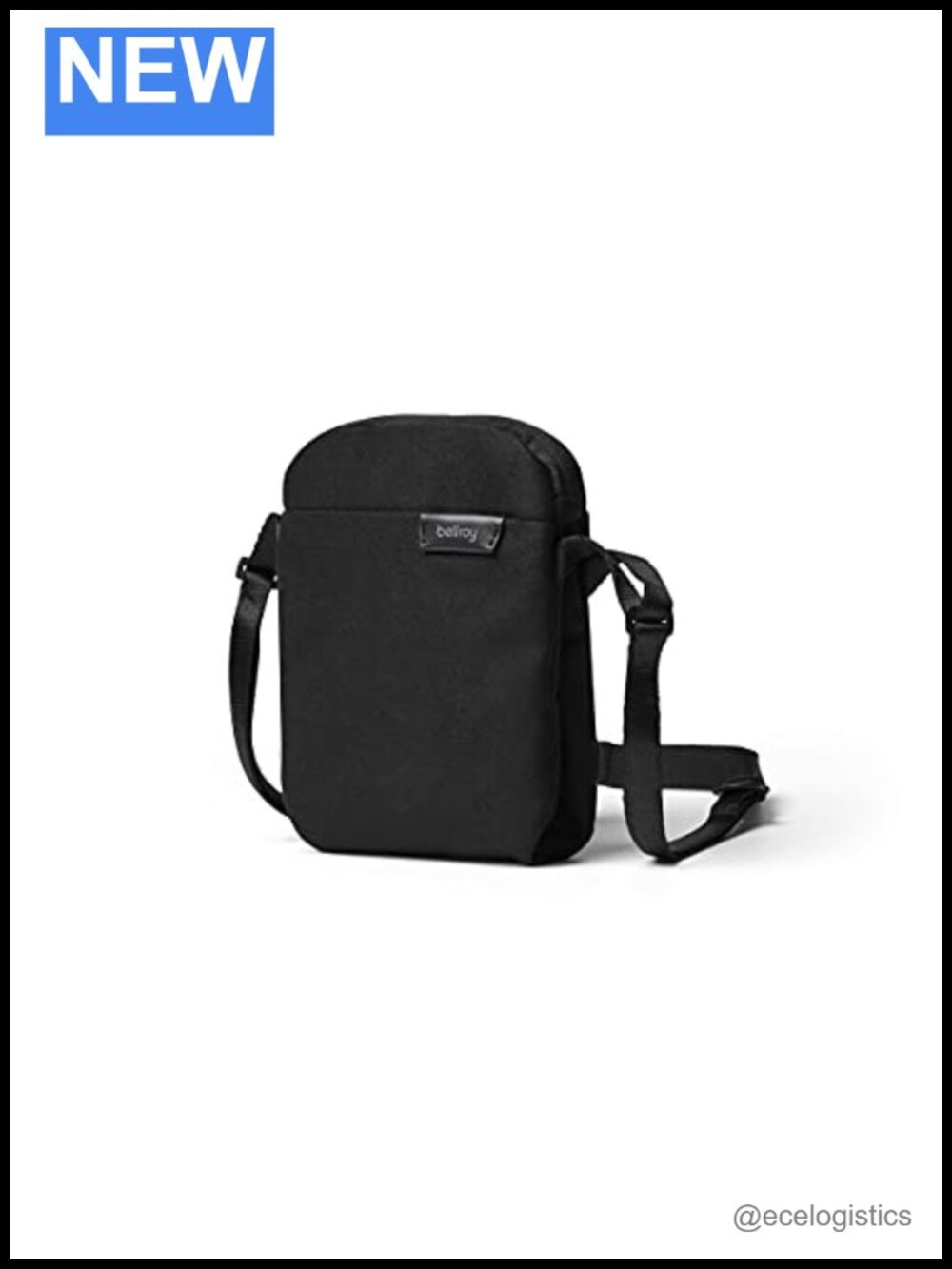 Slim Expandable Crossbody Pouch - Water-Resistant Recycled